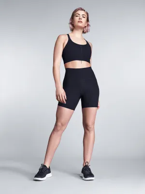 LIMITLESS 7.5" Super High Rise Bike Short Black