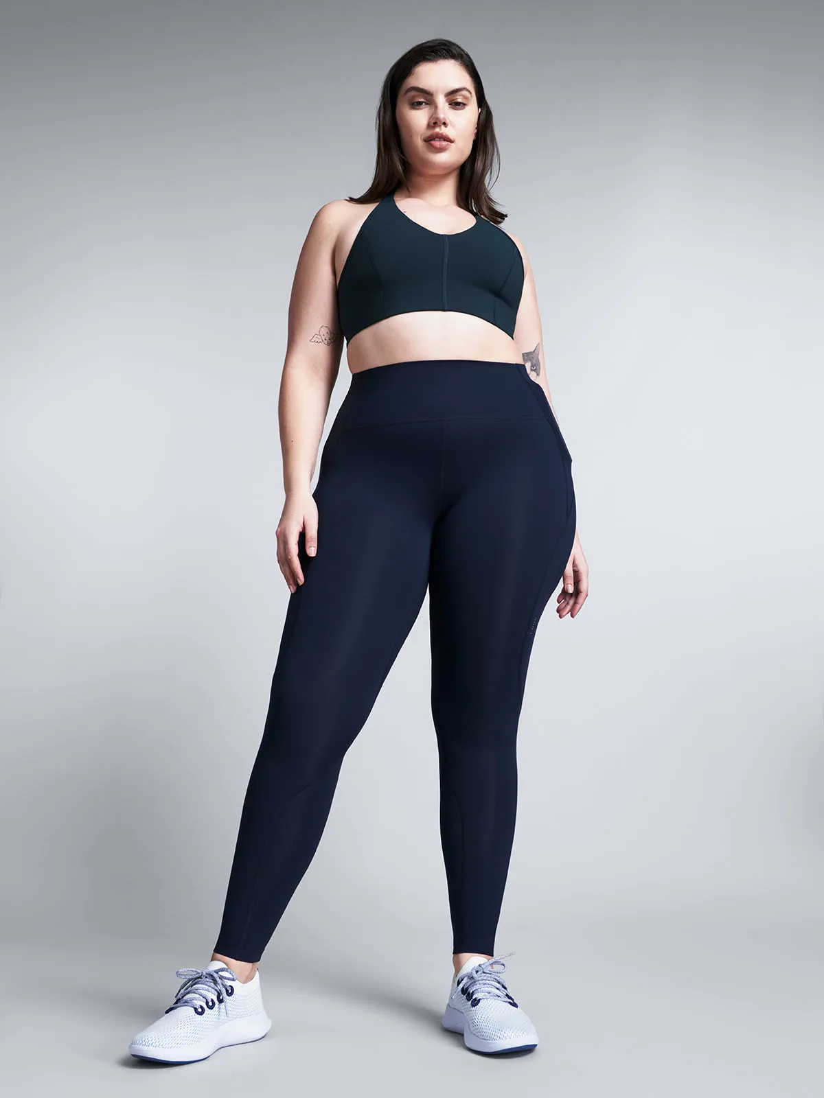 LIMITLESS POCKET 7/8 Legging Marine