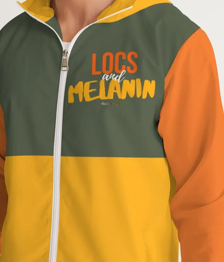 LOCS and MELANIN Men's Windbreaker