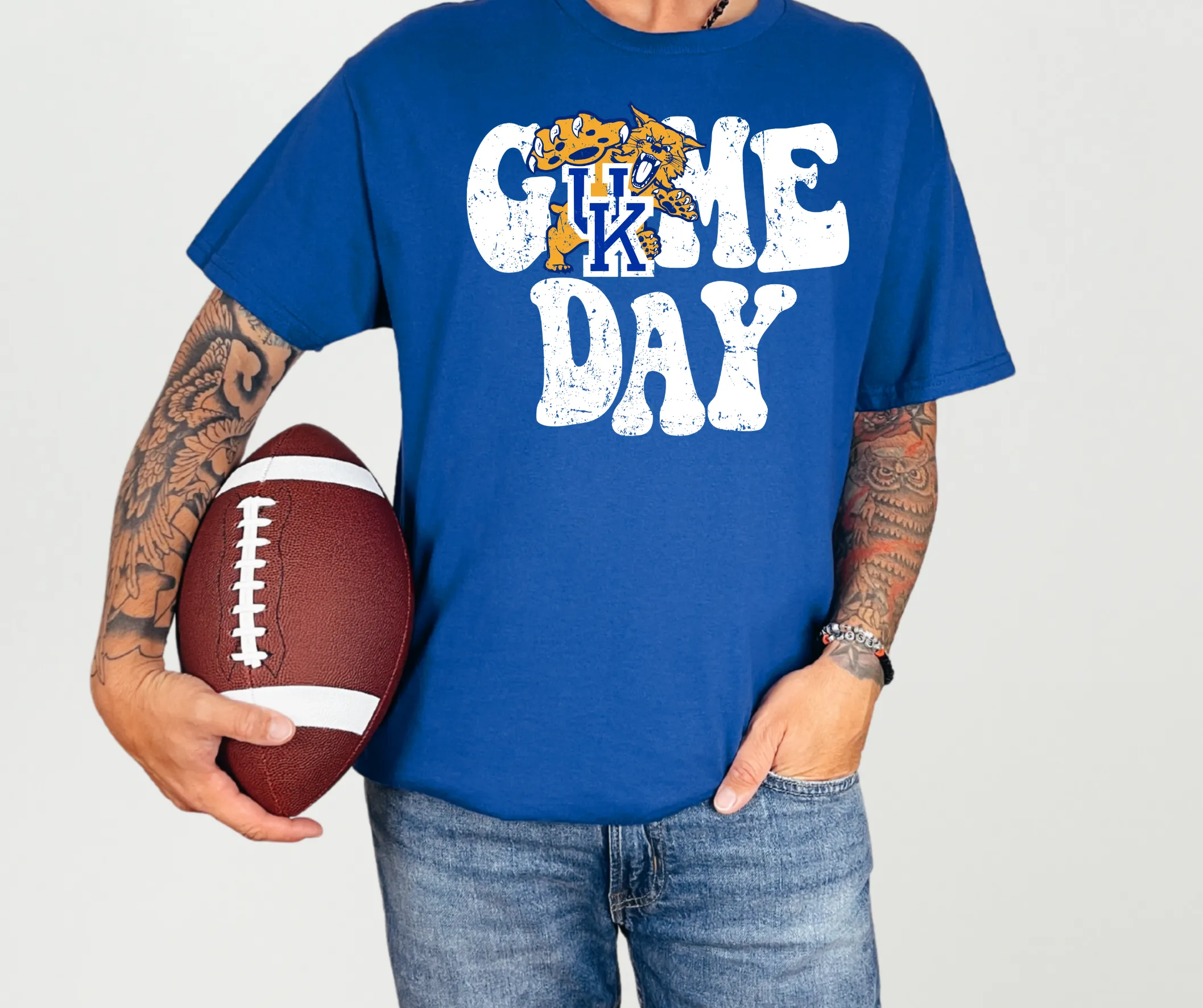Logo Game Day - Wildcats UK (white logo)
