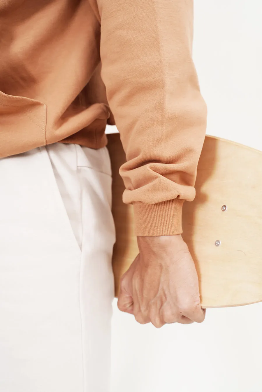 Lorne Long Sleeve Hoodies (Brown)