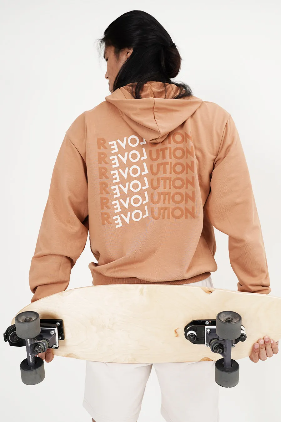 Lorne Long Sleeve Hoodies (Brown)