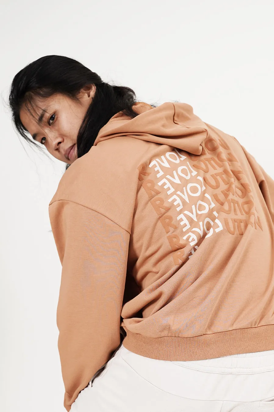 Lorne Long Sleeve Hoodies (Brown)
