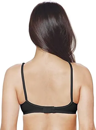 Lovable Black and White Non Padded Wirefree Bra Pack of 2 - ADL 13-BLACK/WHITE