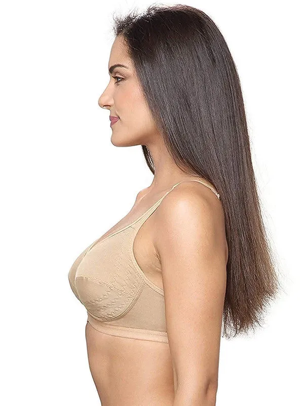 Lovable Skin Non Padded Non Wired Full Coverage Bra CES-218-Skin