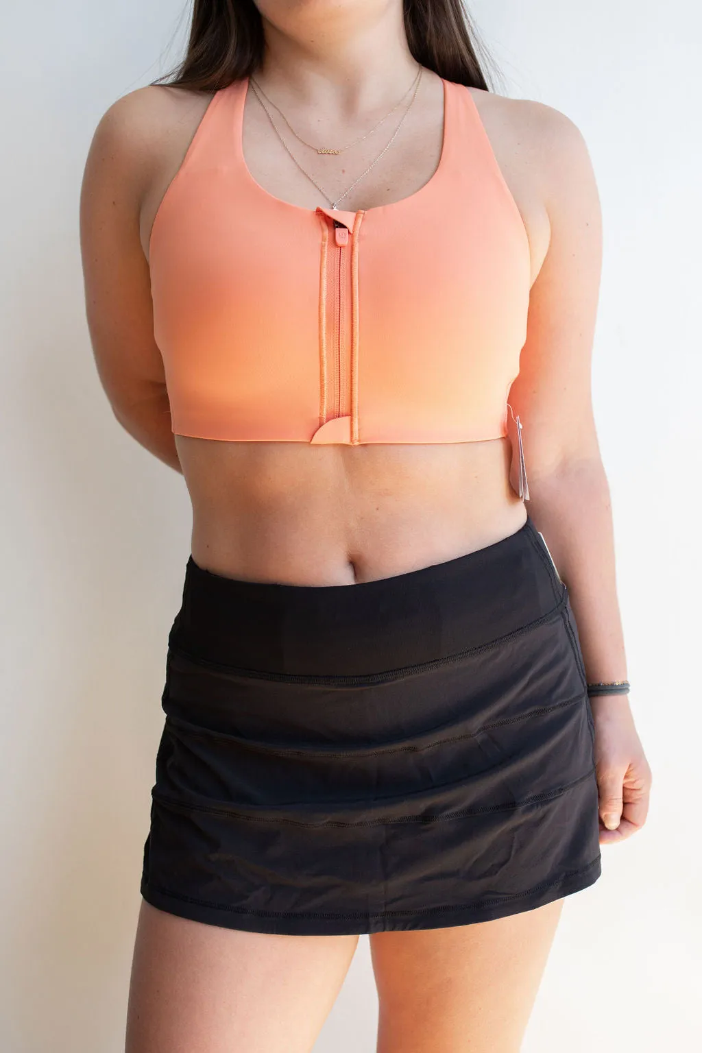 Lululemon Energy Bra High Support Zip-Front