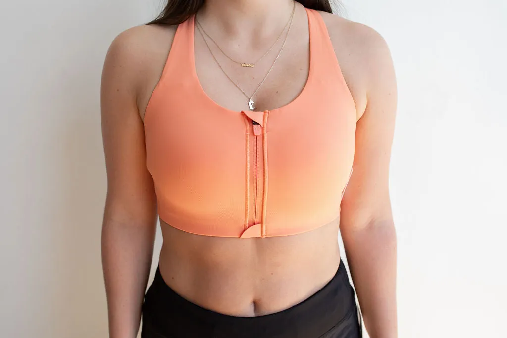 Lululemon Energy Bra High Support Zip-Front