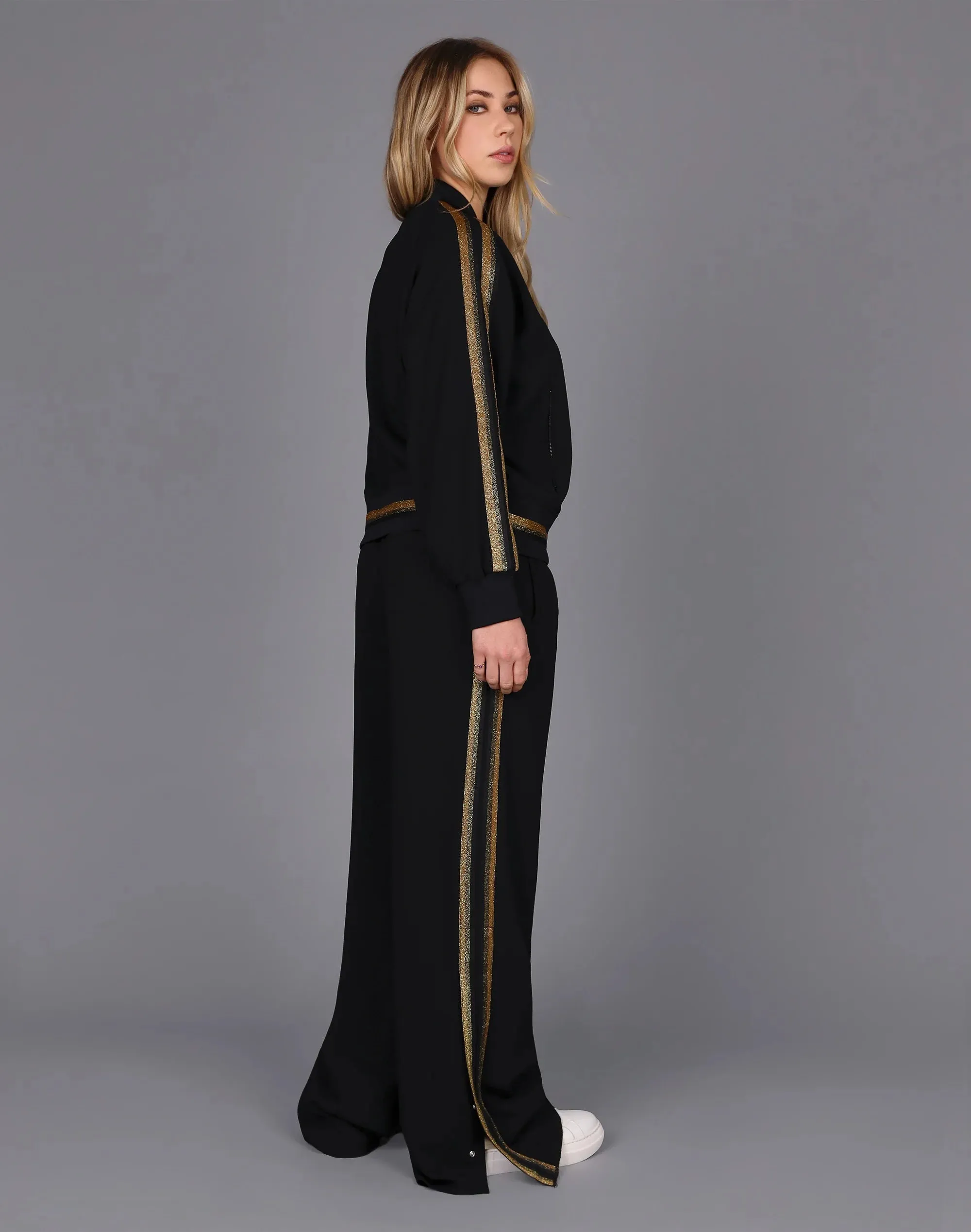 Luxe Bomber - Black