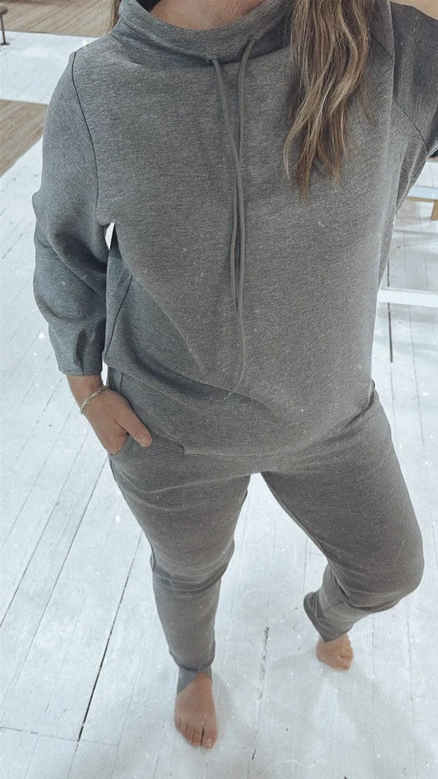 Lydia Pants in Charcoal
