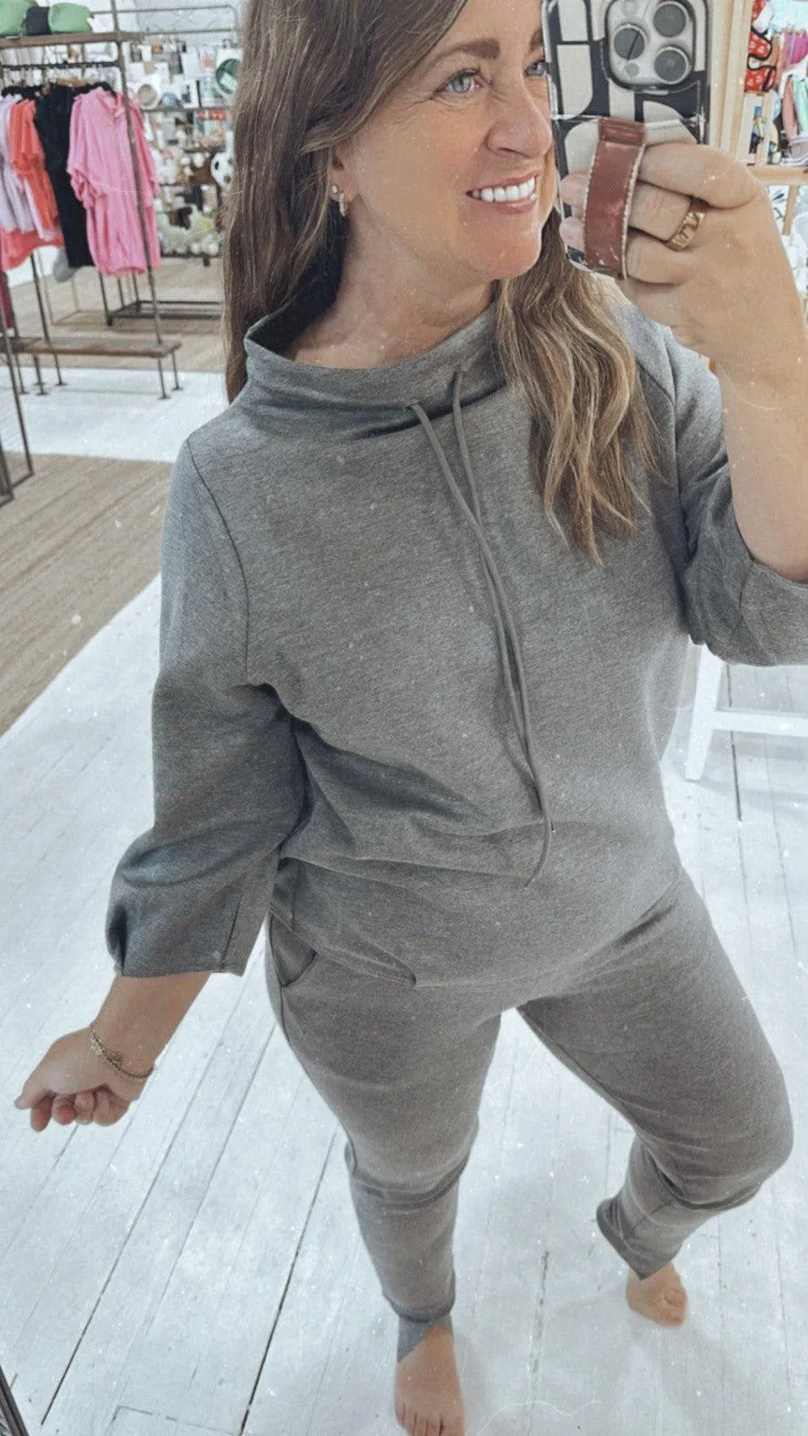 Lydia Pants in Charcoal