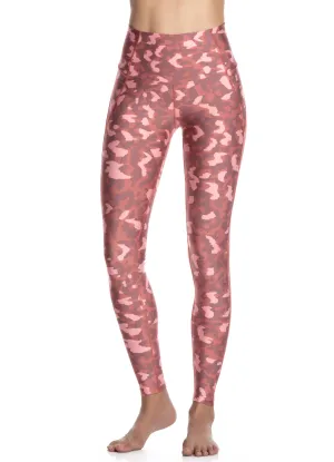 Maaji Dazeful High Cheetah Rosewood Leggings