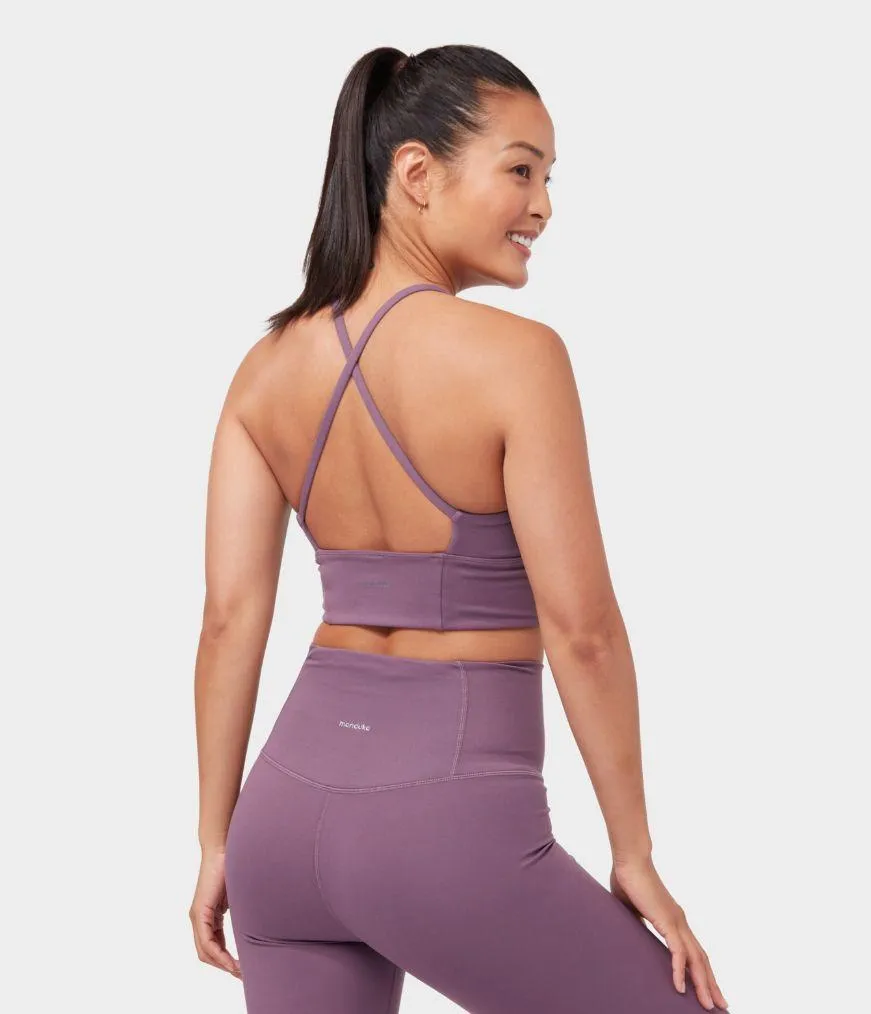 Manduka Apparel - Women's Essence Bra - Amethyst Violet