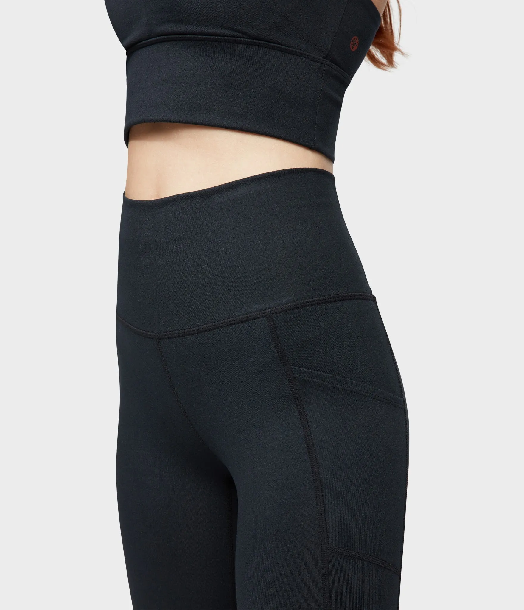 Manduka Apparel - Women's Essential Pocket Legging - Black-2