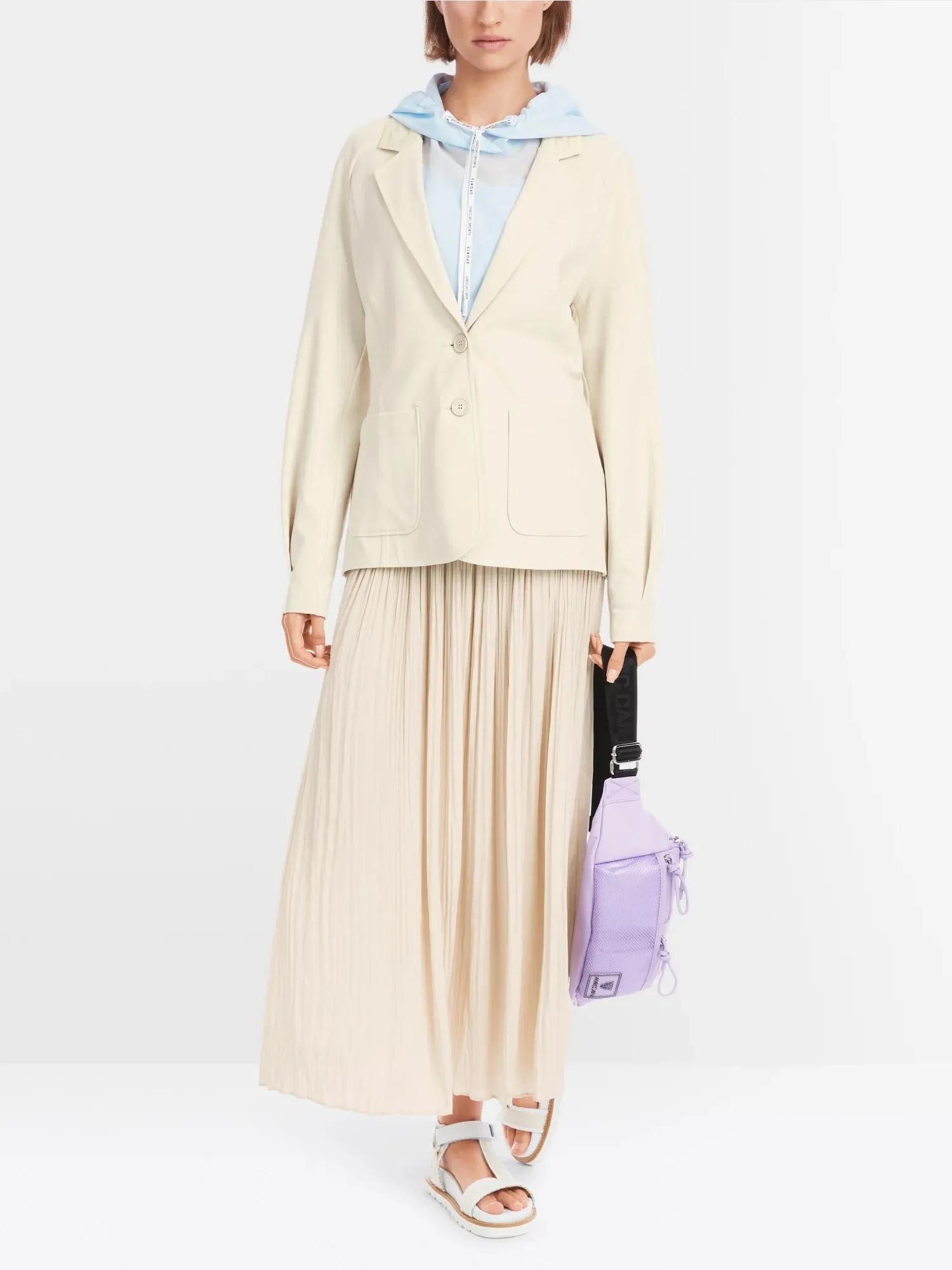 Marc Cain Beige Soft Stone Sporty blazer