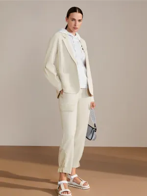 Marc Cain Beige Soft Stone Sporty blazer