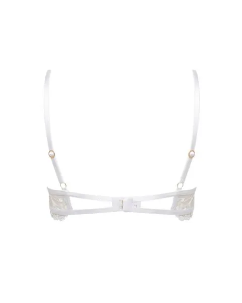 Marisa Underwire Bra - White/Sheer -