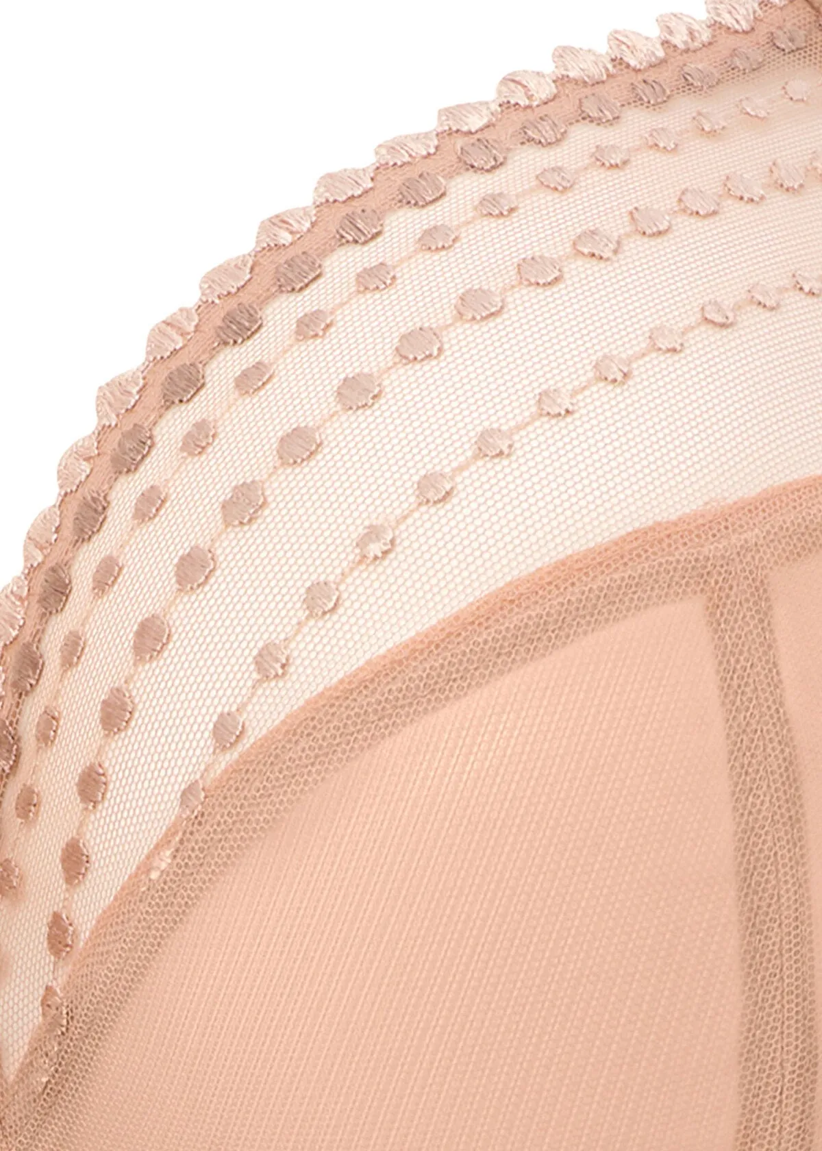 Matilda Plunge Lace Cup In Cafe Au Lait - Elomi