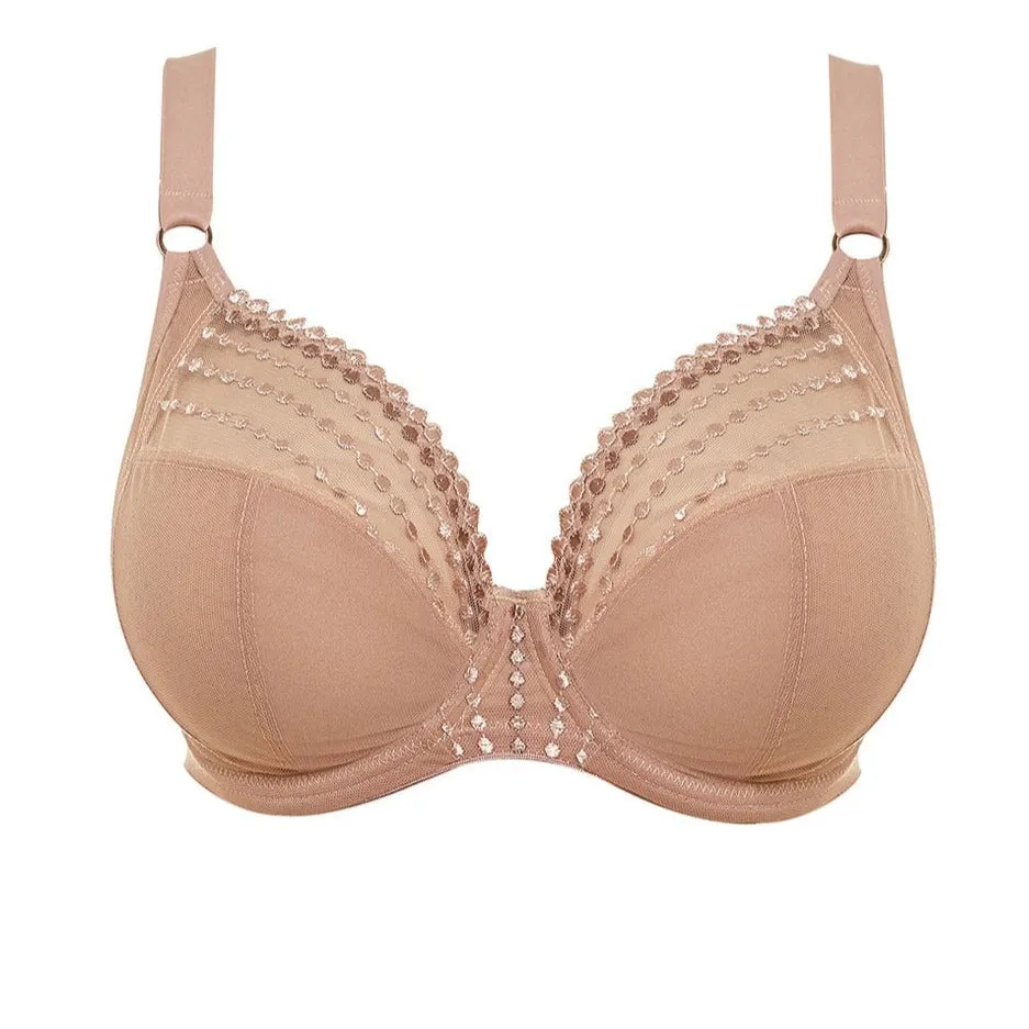 Matilda Plunge Lace Cup In Cafe Au Lait - Elomi
