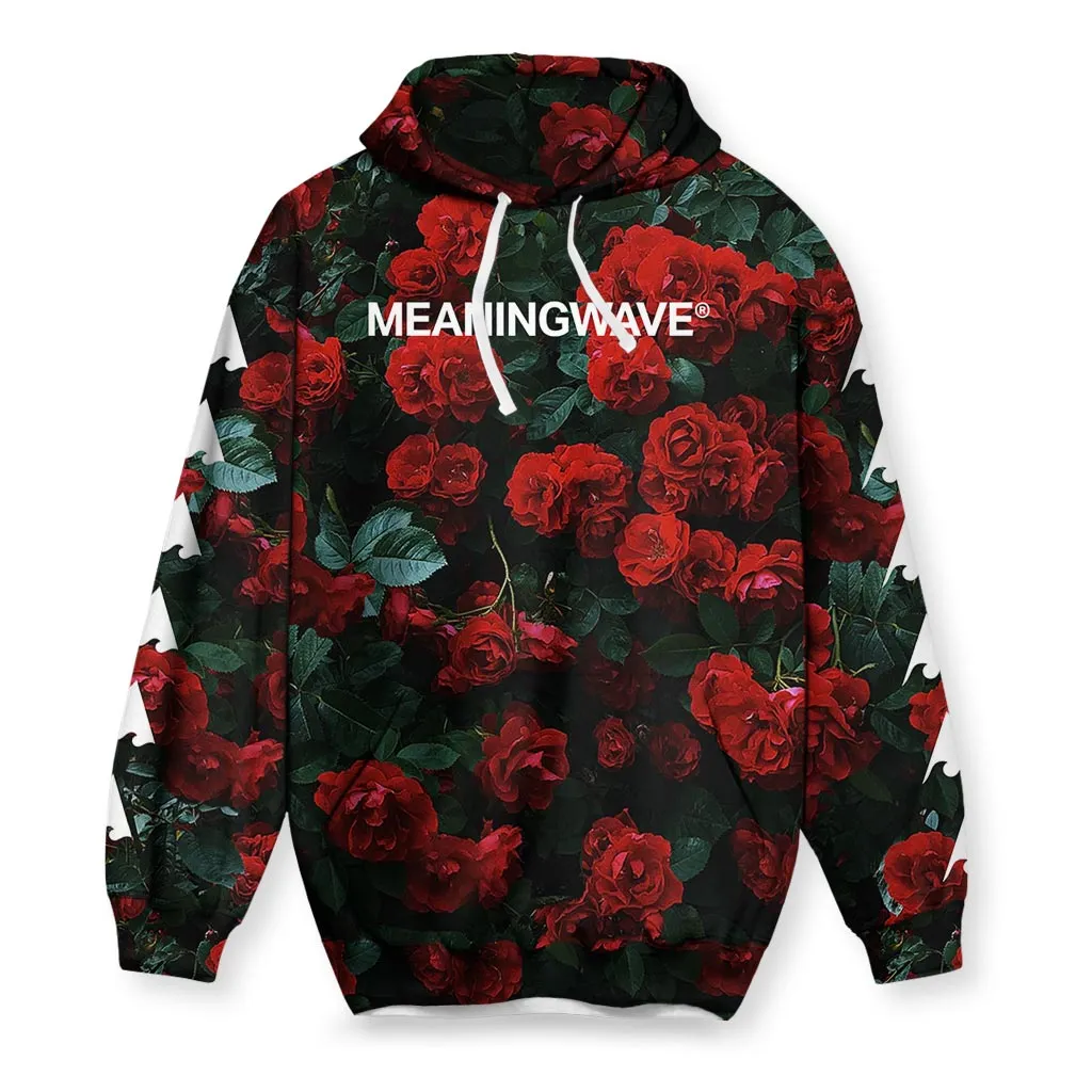 MEANINGWAVE ROSES Hoodie