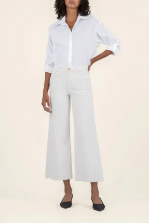 Meg Velvet High Rise Wide Leg Pant