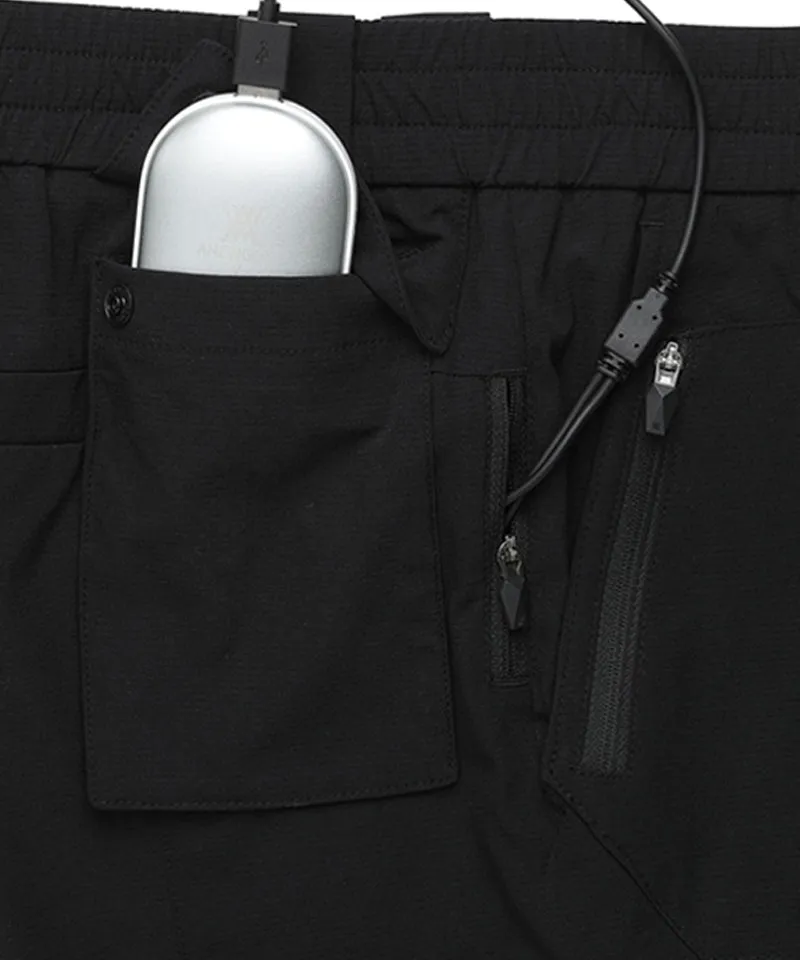 Men High Tech Cooler Pants - Black