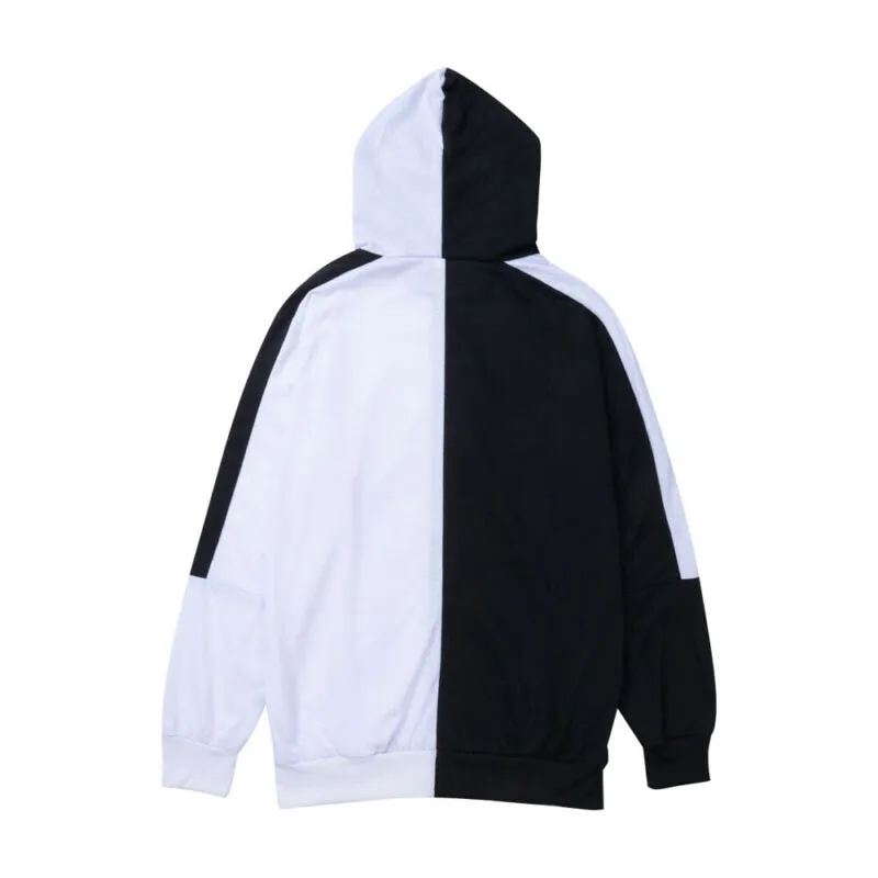 Men Sports Hoodie Tracksuit Set