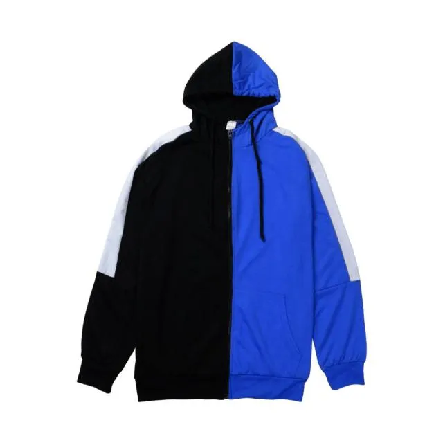 Men Sports Hoodie Tracksuit Set