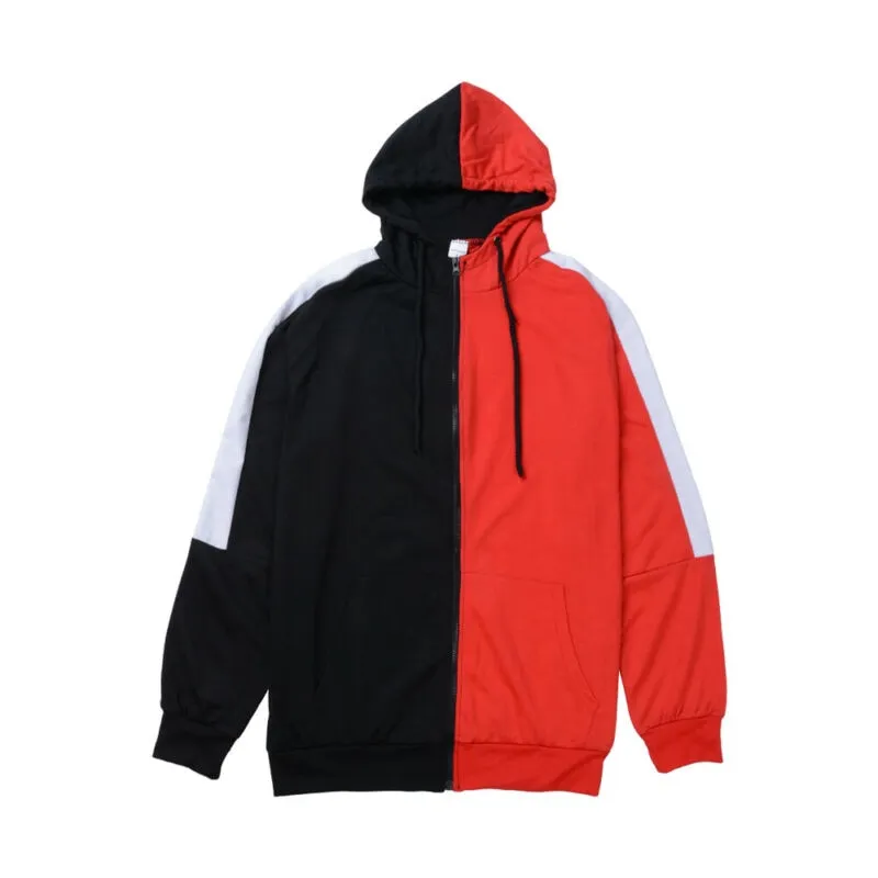 Men Sports Hoodie Tracksuit Set