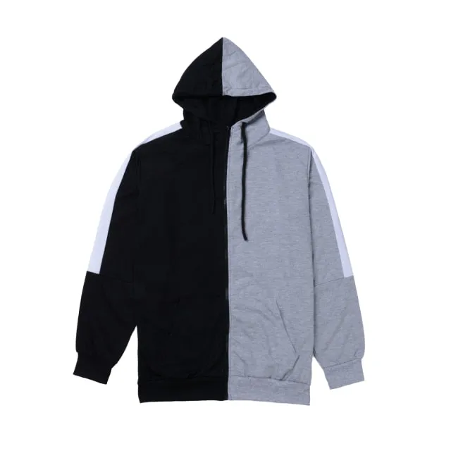 Men Sports Hoodie Tracksuit Set