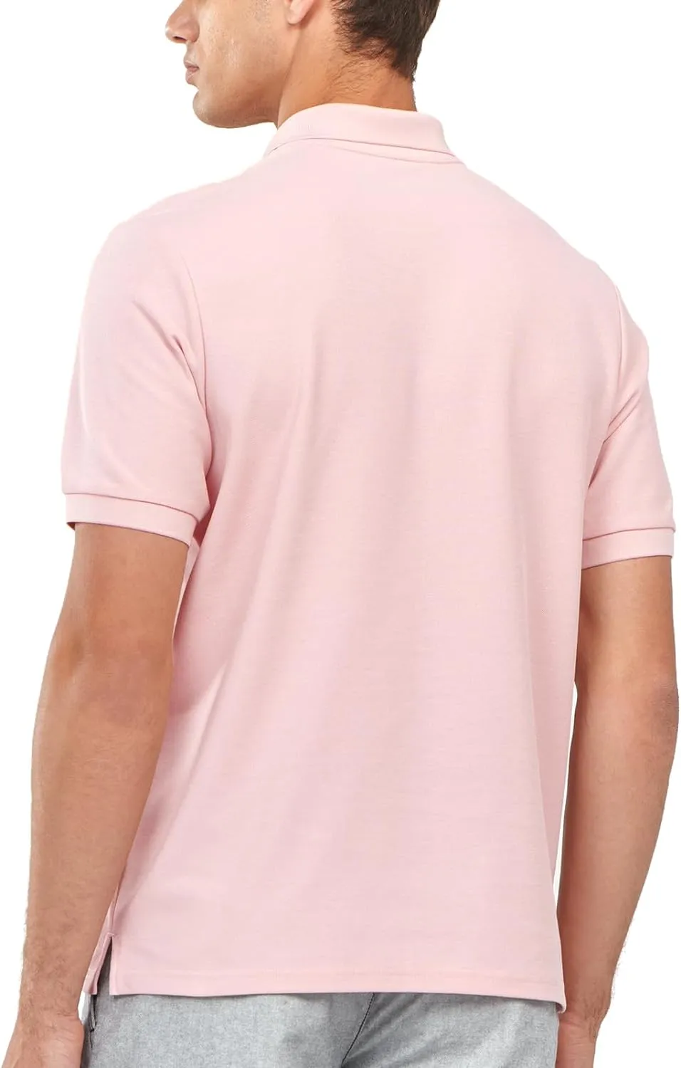 Men's Cotton Tennis Polo Shirts Golf Pickleball Casual Knitted T-Shirt