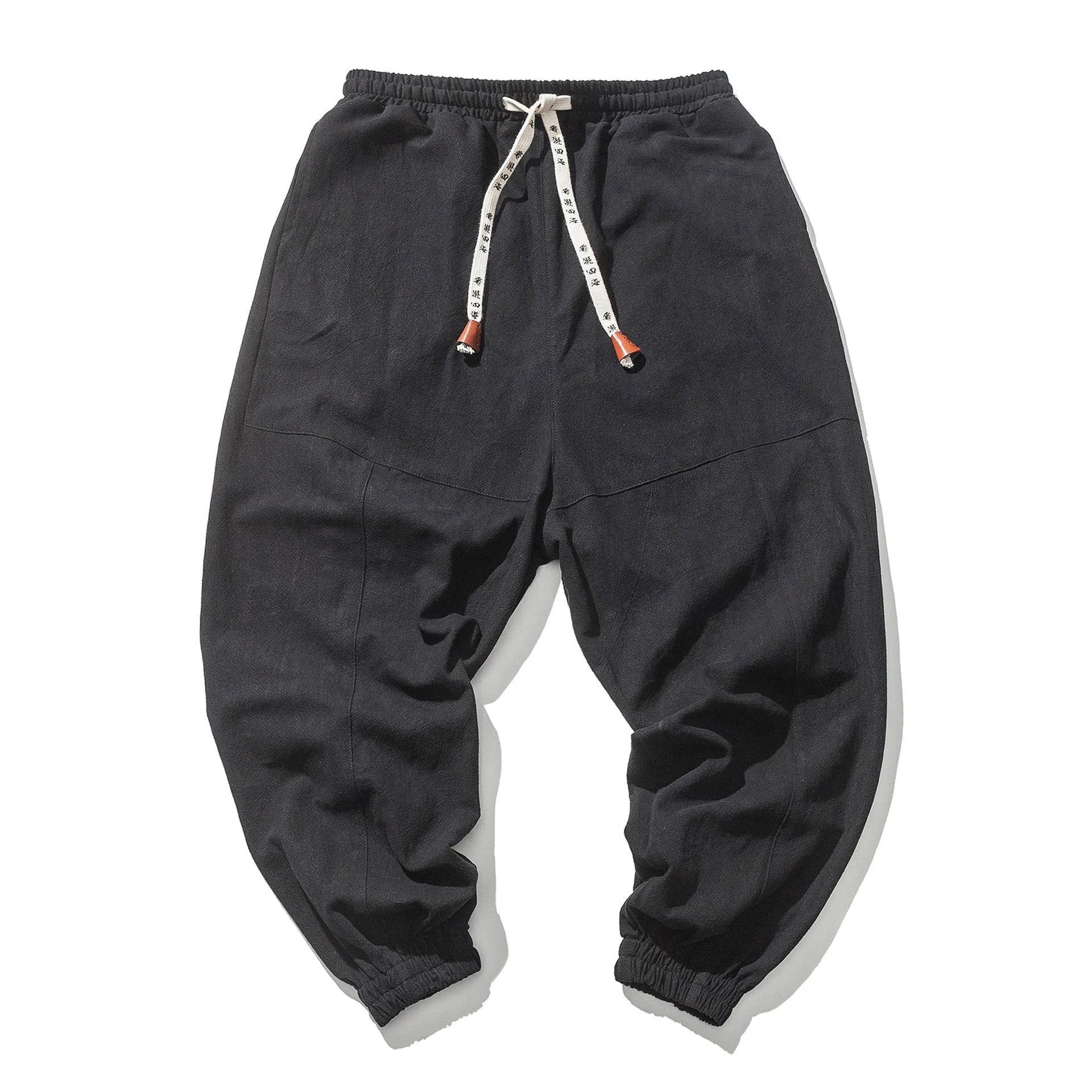 Men's Gym Pants - Hip Hop, Drawstring & Tapered Fit