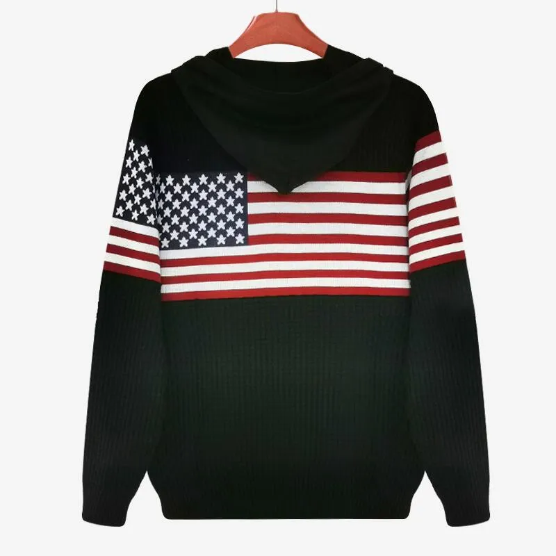 Mens Hooded Sweatshirt Casual Long Sleeve Drawstring Waffle Knit Pullover Hoodies G710