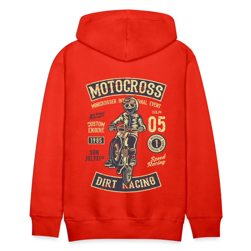 Men's Premium Motocross Motorcycle Hoodie - Riding Gear