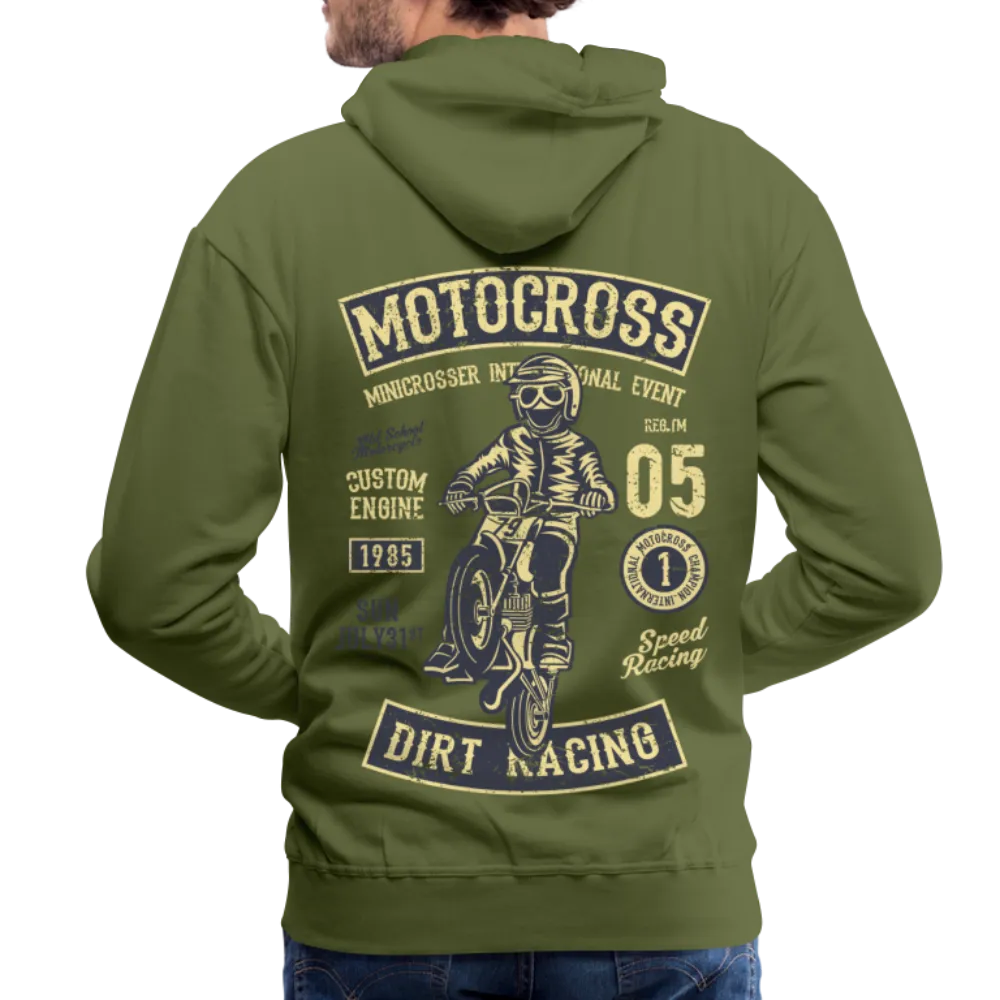 Men's Premium Motocross Motorcycle Hoodie - Riding Gear