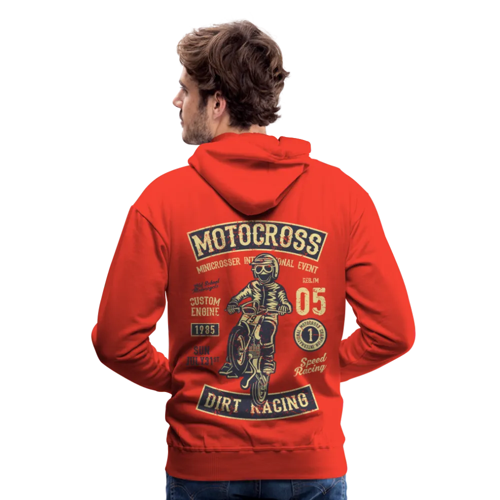Men's Premium Motocross Motorcycle Hoodie - Riding Gear