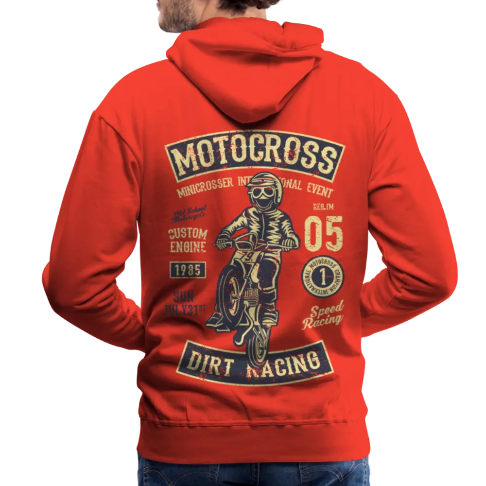Men's Premium Motocross Motorcycle Hoodie - Riding Gear