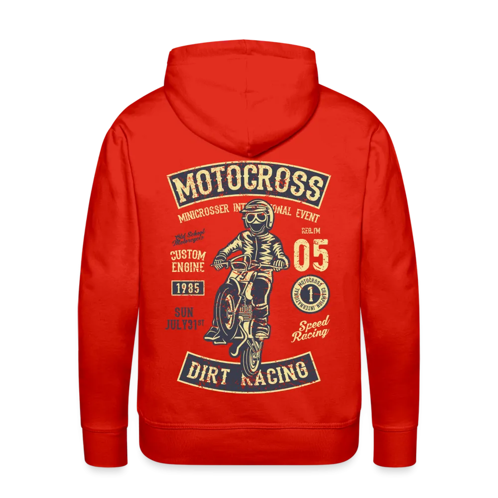 Men's Premium Motocross Motorcycle Hoodie - Riding Gear