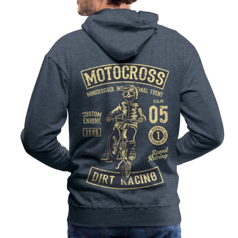 Men's Premium Motocross Motorcycle Hoodie - Riding Gear