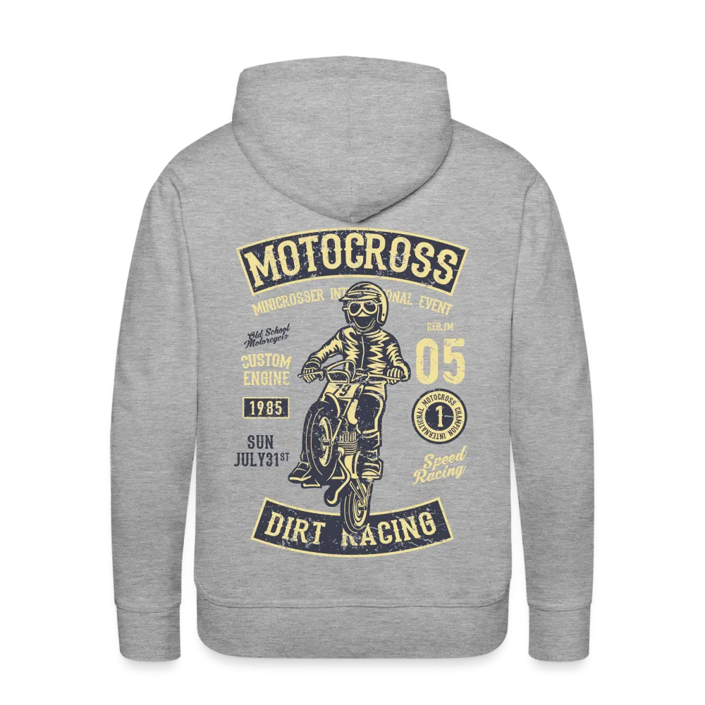 Men's Premium Motocross Motorcycle Hoodie - Riding Gear