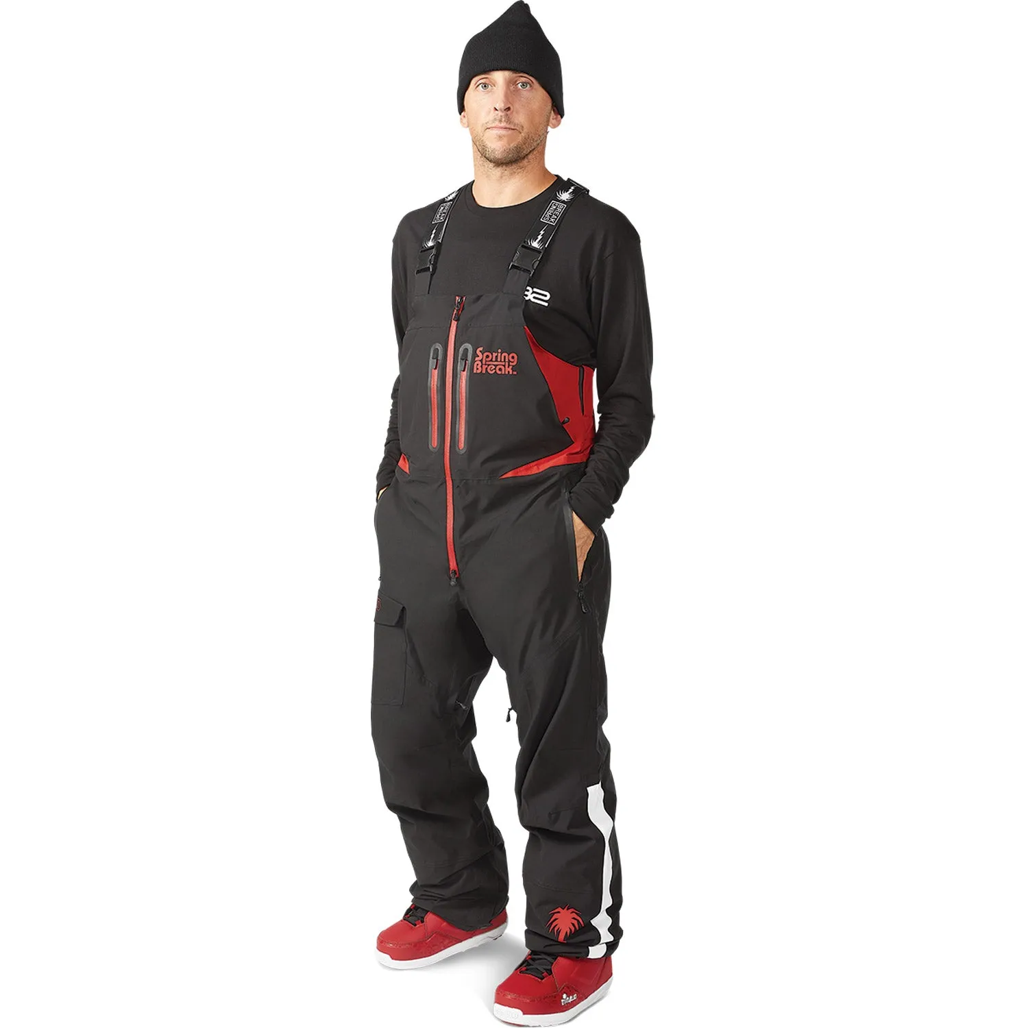 Men's Spring Break X Powder Bib Snowboard Pants