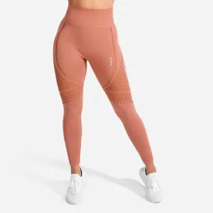 Meta Seamless Leggings - Rose Gold