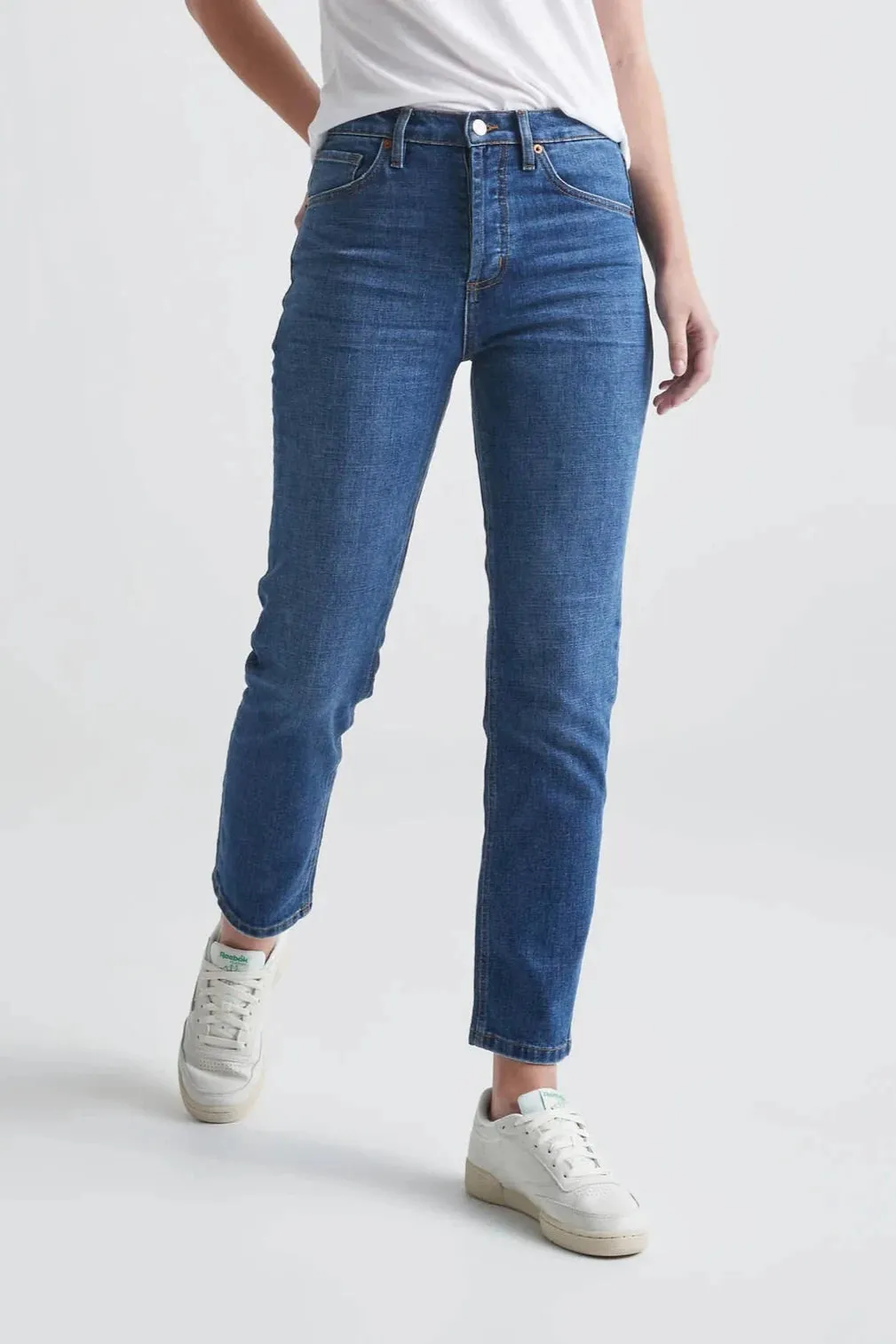 Midweight Performance Denim High Rise Jeans