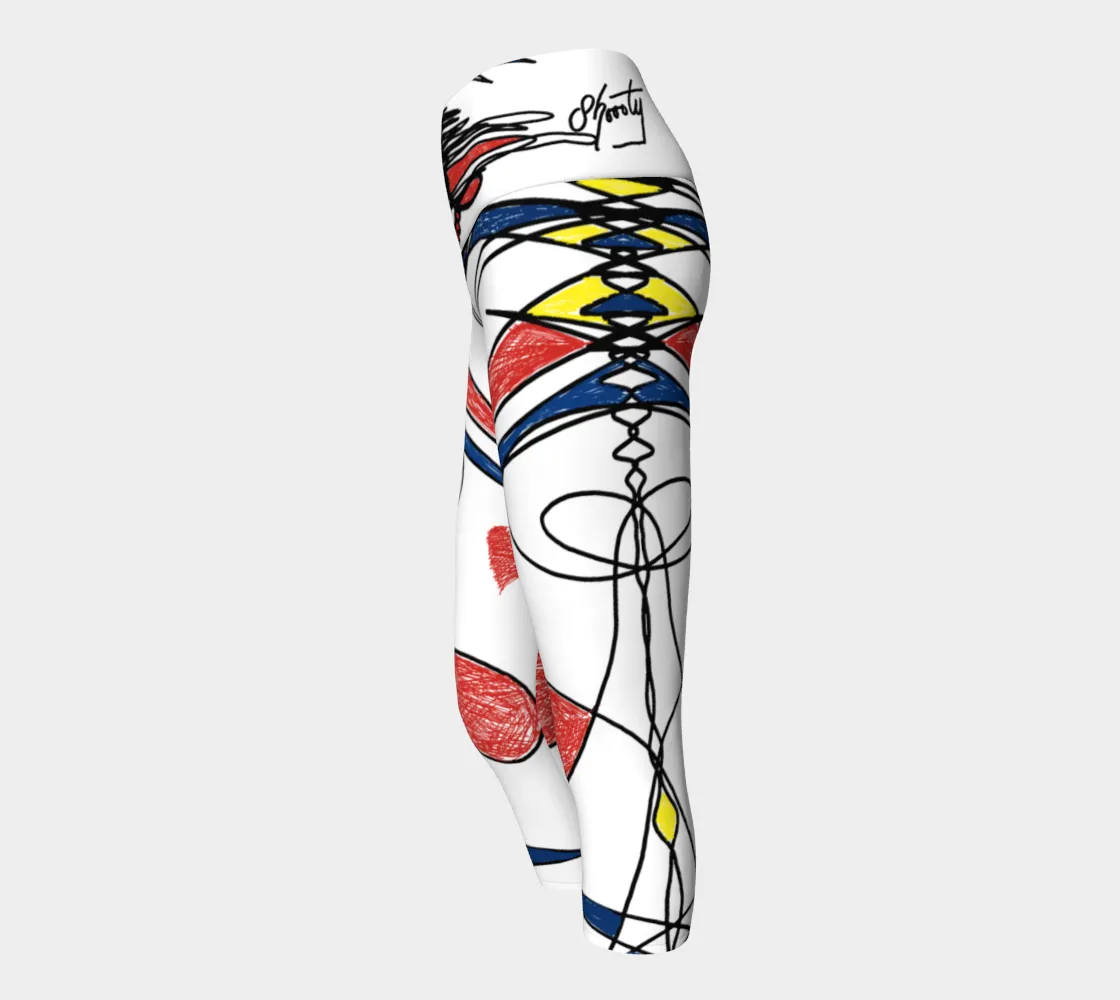 Modrian Capri Yoga Pants