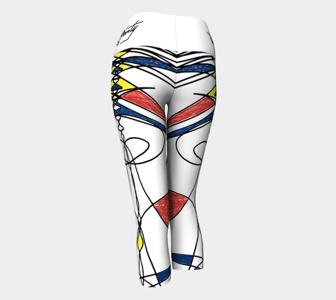 Modrian Capri Yoga Pants