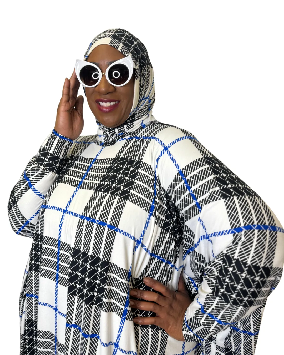 MULTI PRINT ABAYA ONE PIECE