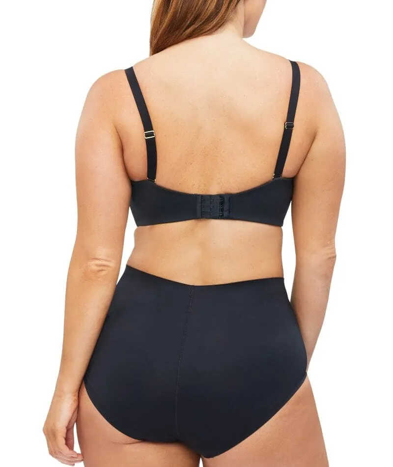 Nancy Ganz Body Define Strapless Full Cup Contour Bra - Black