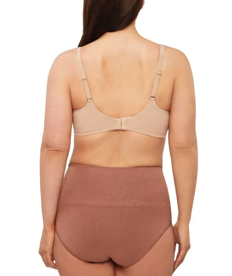 Nancy Ganz Revive Smooth Wire-free Full Cup Bra - Warm Taupe