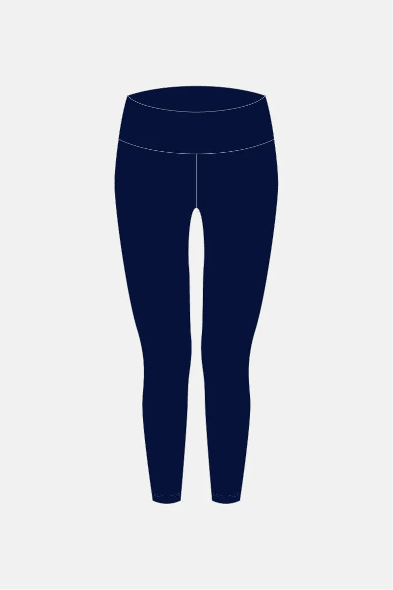 Navy Matt FL Tights