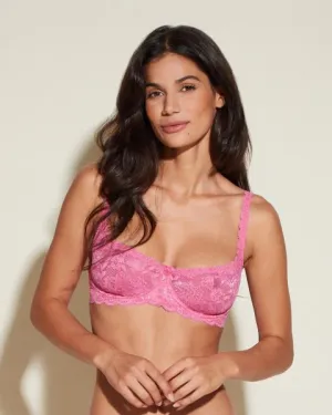 Never Say Never Balconette Bra - Rani Pink -