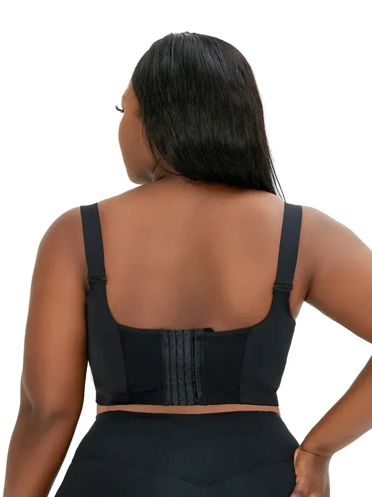 NEW Back Smoothing Bra, Black, Sz 44E, Retails $121
